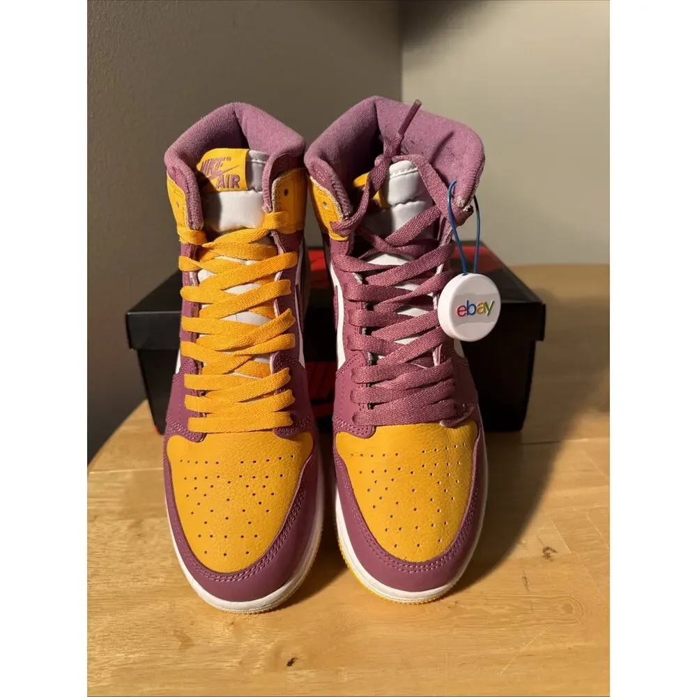 Size 7Y 8.5W Air Jordan 1 Retro Brotherhood